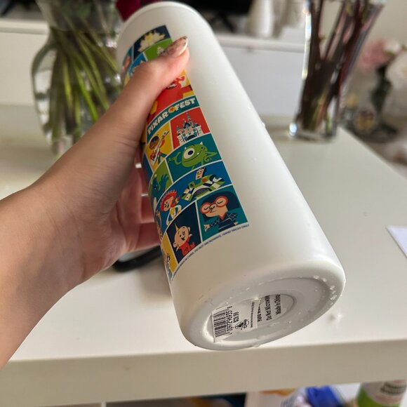 2024 California Adventure Disneyland Pixar Fest White Water Bottle - Picture 3 of 4